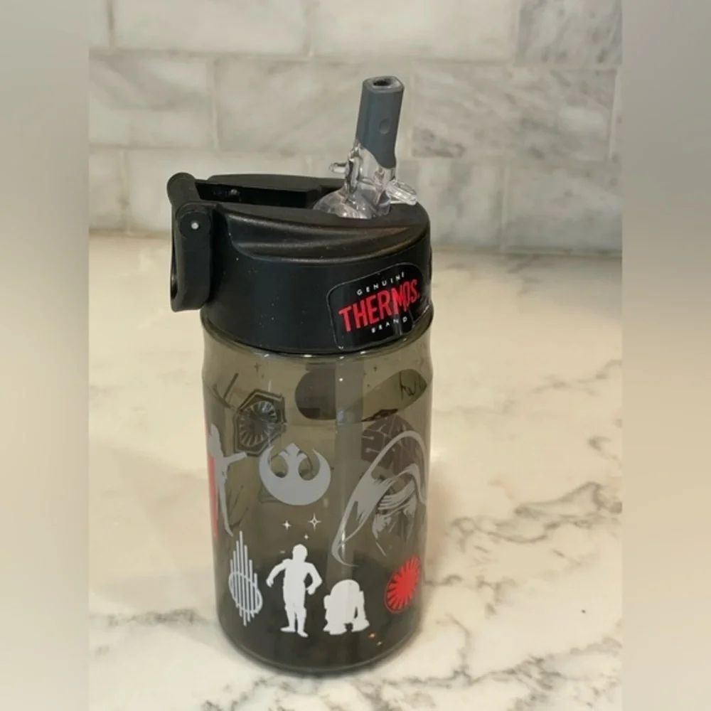 Thermos Bottle, Tritan, Star Wars, 12 Ounces-‎ New